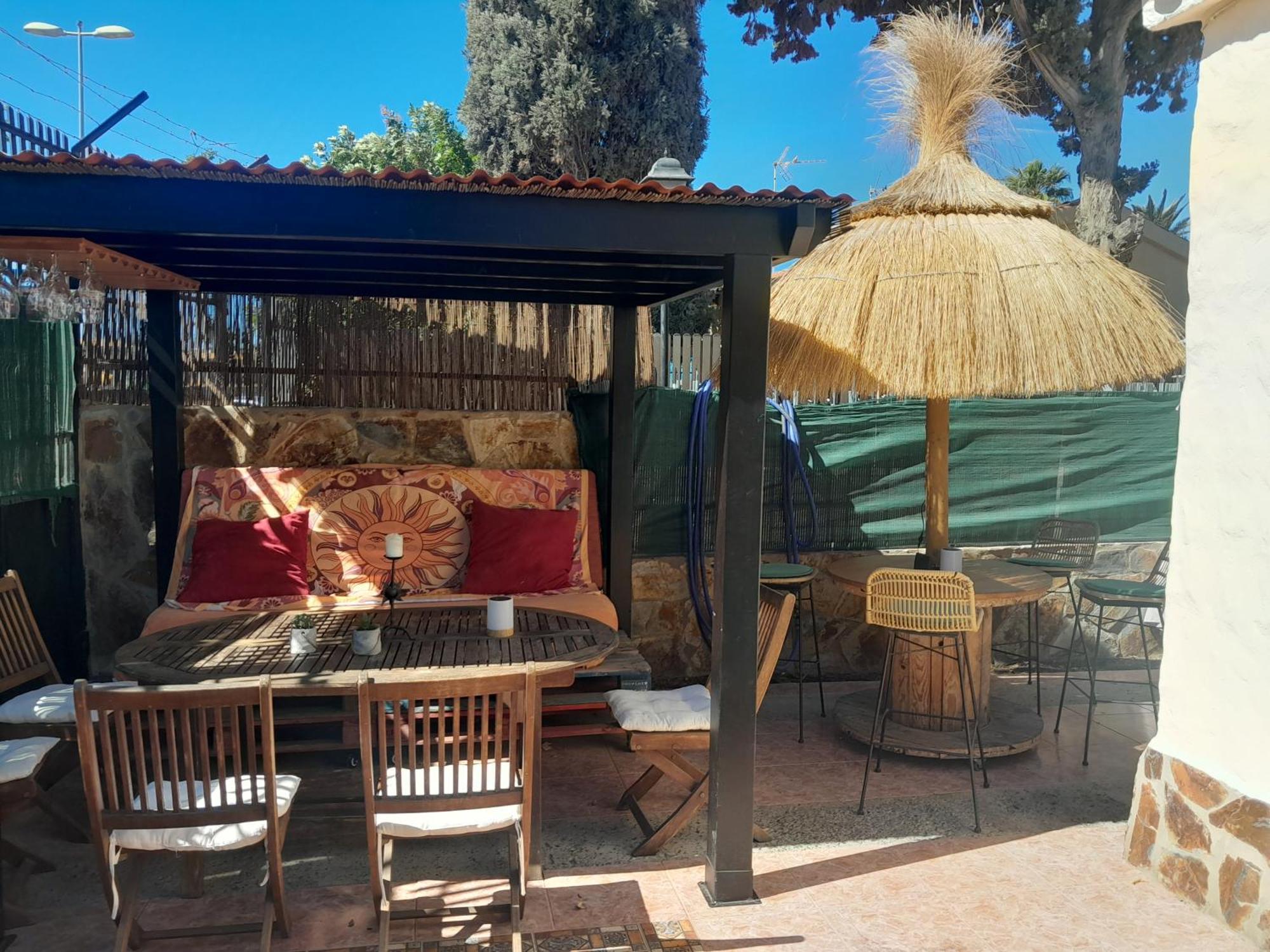 הוילה פלאייה דל אינגלז Bungalow Con Flamboyan En Maspalomas מראה חיצוני תמונה